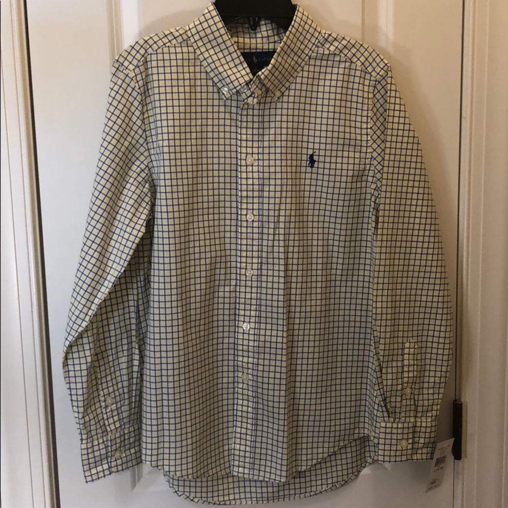 Polo long sleeves L(14-16)